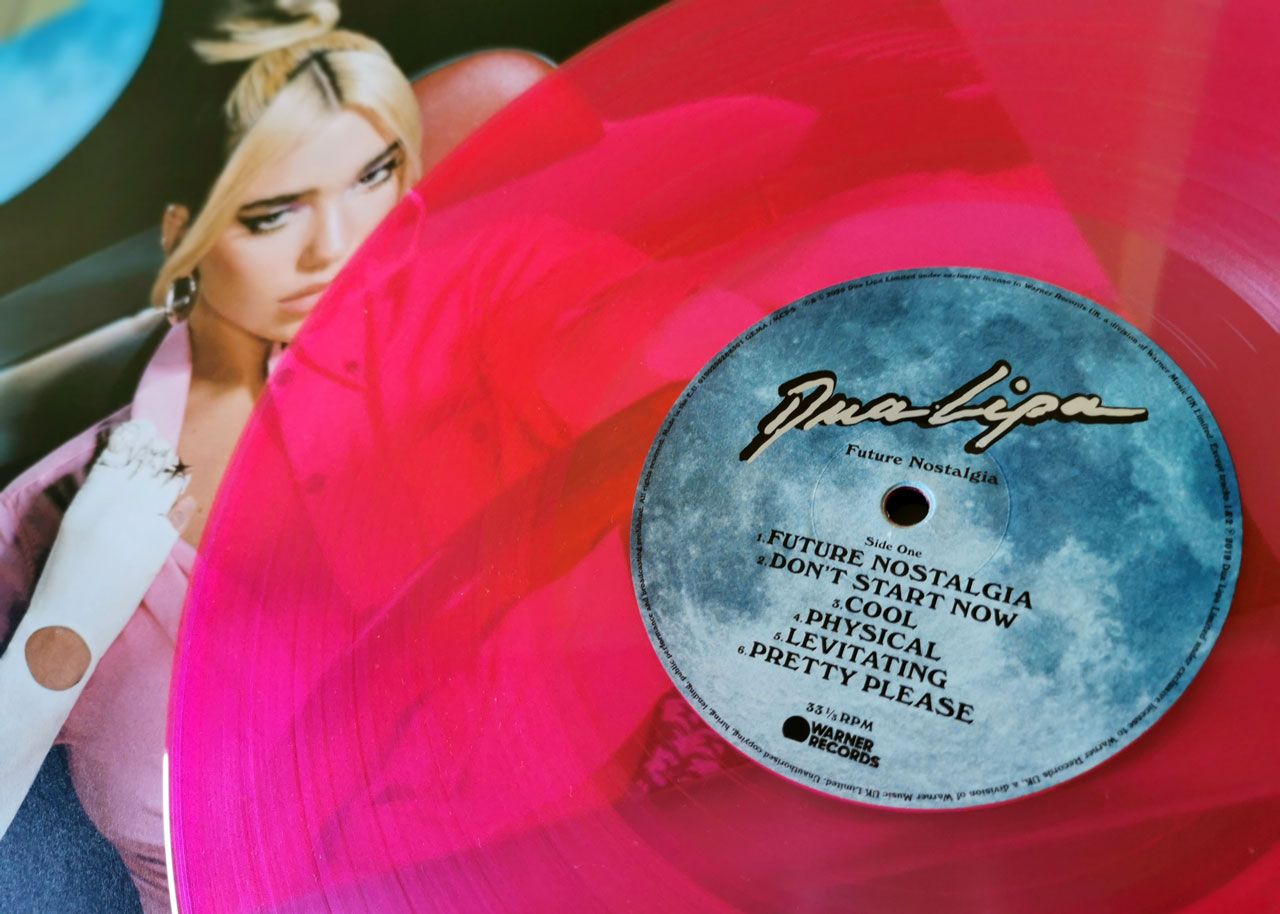 El Show de los Discos, E02: Future Nostalgia de Dua Lipa en vinilo  (edición rosa trasparente) - La Rata