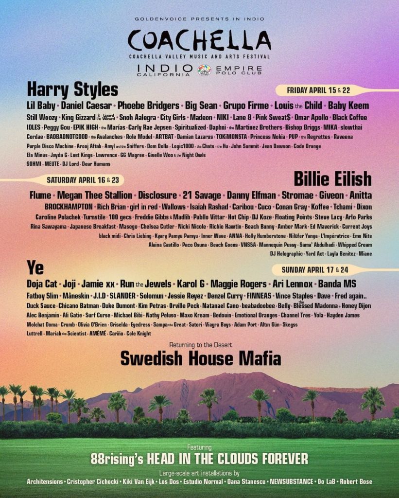 Coachella Setlist 2024 Dredi Ginelle
