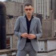 Alex Anwandter, artista chileno de electropop posando para el material promocional de su nuevo disco "El Diablo en el Cuerpo"