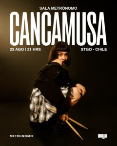 Cancamusa agota su show en Sala Metrónomo