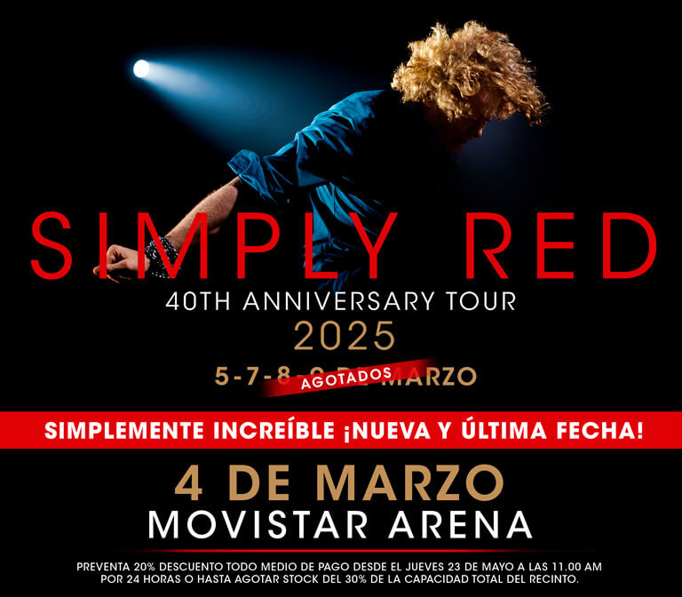 Simply Red Movistar Arena