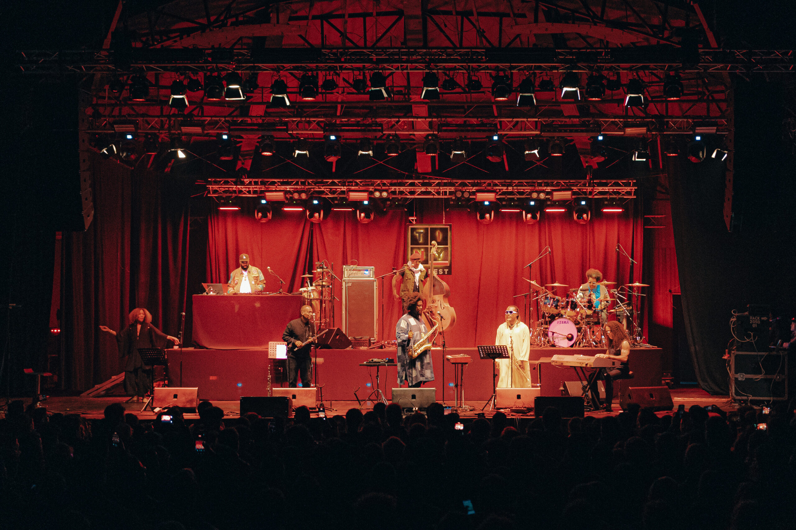 Kamasi Washington en Tiny Fest - Fotografía por @bluemphasis