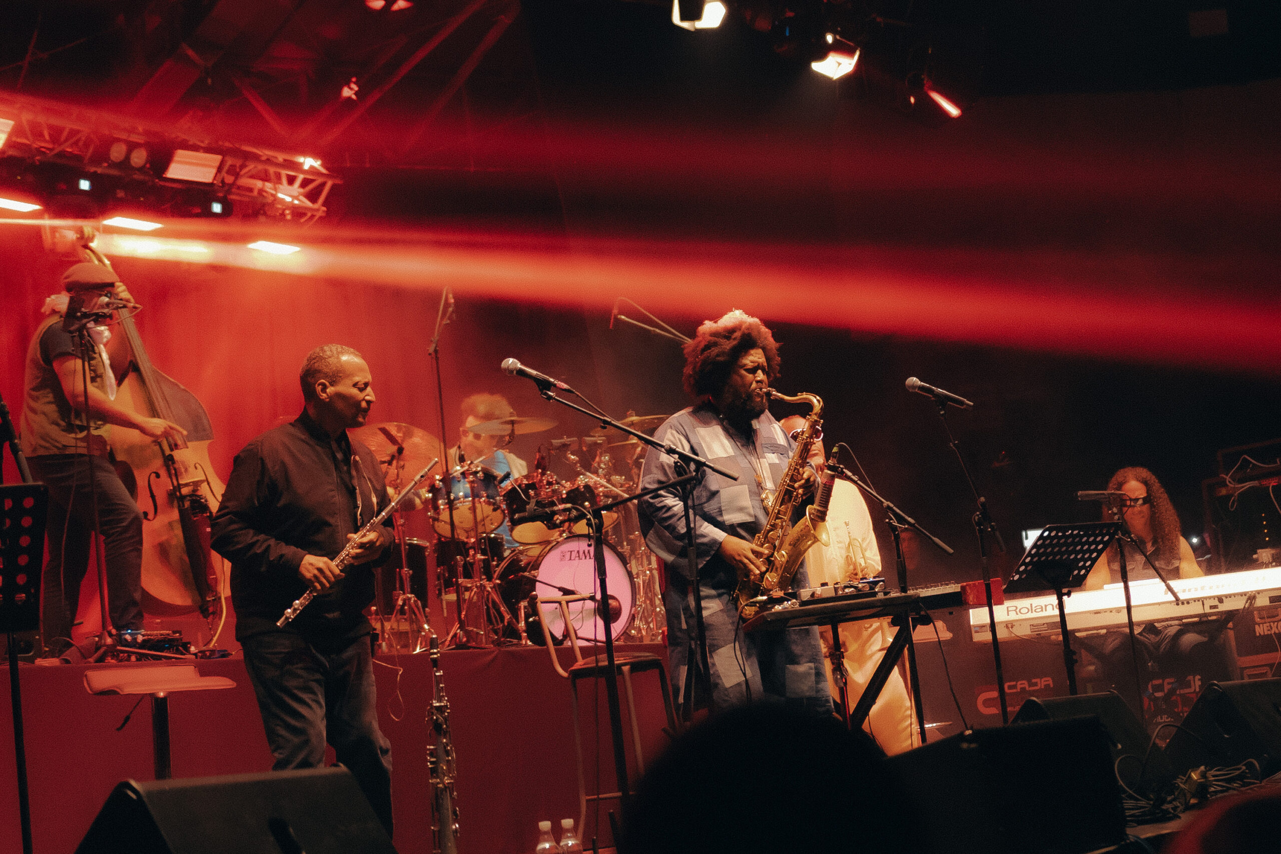 Kamasi Washington en Tiny Fest - Fotografía por @bluemphasis