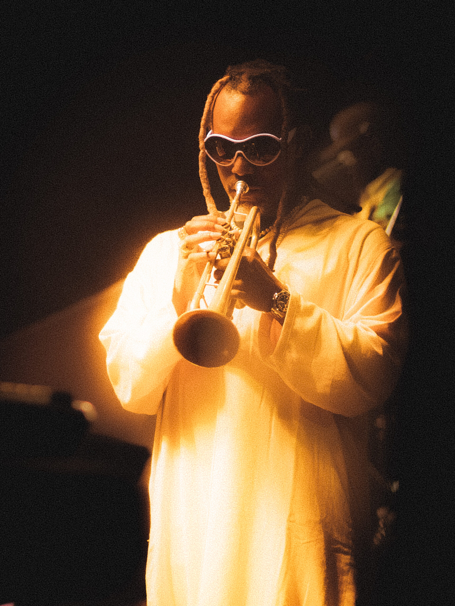 Kamasi Washington en Tiny Fest - Fotografía por @bluemphasis