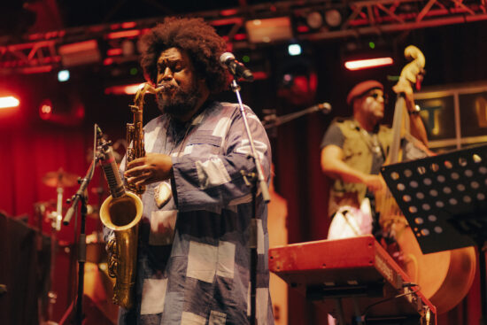 Kamasi Washington en Tiny Fest - Fotografía por @bluemphasis