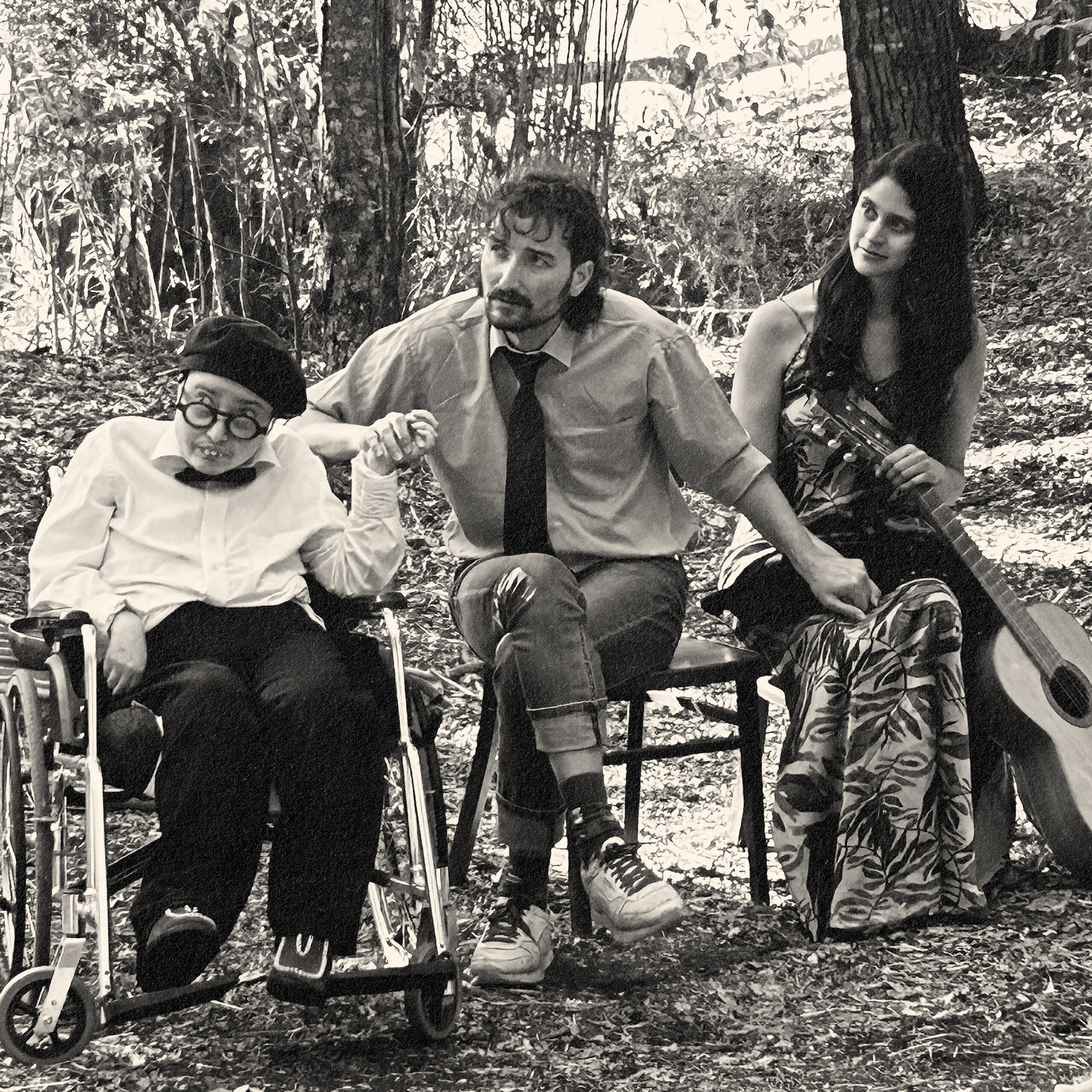 Joaquín Lorenzini, Maite Pizarro y Diego Lorenzini. Foto por Smiljan Radic.